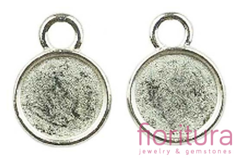 BAZA ZAWIESZKI KOŁO 8MM KOLOR SREBRNY