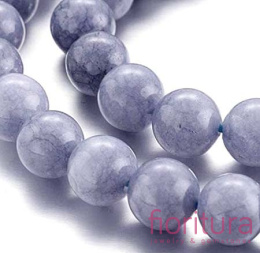 KAMIEŃ NATURALNY KWARC BARWIONY KULA 6MM SZNUR