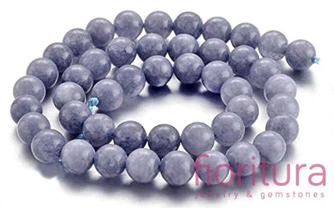 KAMIEŃ NATURALNY KWARC BARWIONY KULA 6MM SZNUR