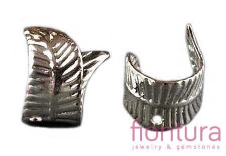 KOLCZYK NAUSZNICA 11x9MM KOLOR STARE SREBRO