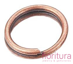 KÓŁECZKO SPRĘŻYNKA 6MM KOLOR MIEDZIANY