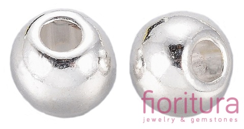 PRZEKŁADKI BECZKA 6x5MM KOLOR SREBRNY