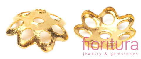 NAKŁADKA FILIGRANOWA 6MM KOLOR ZŁOTY