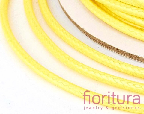 SZNUREK JUBILERSKI NYLONOWY 1MM KOLOR GOLD