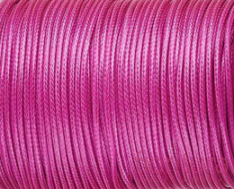 SZNUREK JUBILERSKI NYLONOWY 1MM KOLOR FUCHSIA