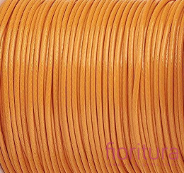 SZNUREK JUBILERSKI NYLONOWY 1MM KOLOR ORANGE