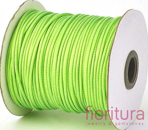 SZNUREK JUBILERSKI NYLONOWY 1MM KOLOR LAWN GREEN