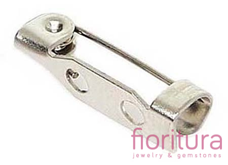 BAZA BROSZKI ZAPIĘCIE 20x5x5MM KOLOR STARE SREBRO