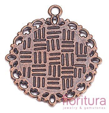 BAZA ZAWIESZKI KOŁO 20MM KOLOR MIEDZIANY