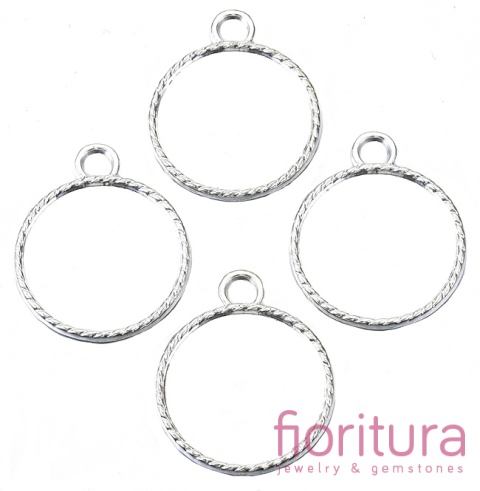 BAZA ZAWIESZKI KOŁO 30MM KOLOR SREBRNY