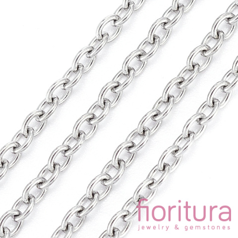 ŁAŃCUSZEK ANKER 2,5x2MM STAL NIERDZEWNA