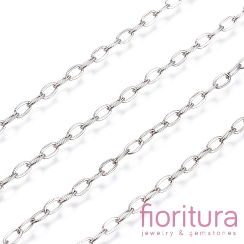 ŁAŃCUSZEK ANKER 3x2MM STAL NIERDZEWNA