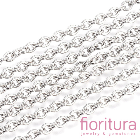 ŁAŃCUSZEK ANKER 3x2,5MM STAL NIERDZEWNA