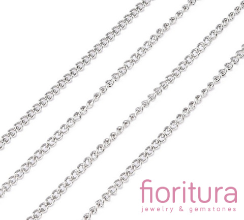 ŁAŃCUSZEK PANCERKA 3x2MM STAL NIERDZEWNA