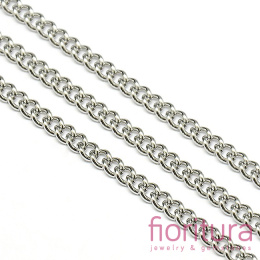 ŁAŃCUSZEK PANCERKA 4x3MM STAL NIERDZEWNA