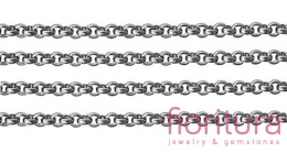 ŁAŃCUSZEK ROLO 3x3MM STAL NIERDZEWNA