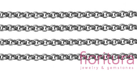 ŁAŃCUSZEK ROLO 3x3MM STAL NIERDZEWNA