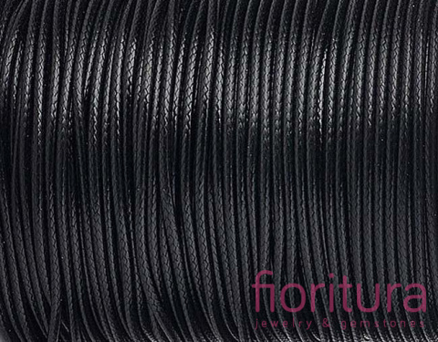 SZNUREK JUBILERSKI NYLONOWY 1,5MM KOLOR BLACK