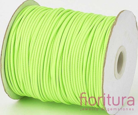 SZNUREK JUBILERSKI NYLONOWY 0,5MM KOLOR GREEN YELLOW