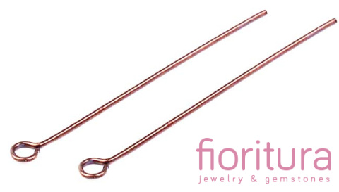 SZPILKI MONTAŻOWE HACZYKI 40MM KOLOR MIEDZIANY