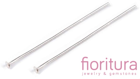 SZPILKI MONTAŻOWE NITY 50MM KOLOR STARE SREBRO