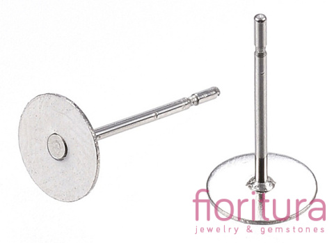 SZTYFTY PŁASKIE ŚREDNICA 6MM STAL NIERDZEWNA