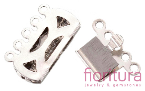 ZAPIĘCIE SZUFLADKOWE Z BLOKADĄ ROZDZIELACZ NA PIĘĆ 20x15x3MM STAL NIERDZEWNA