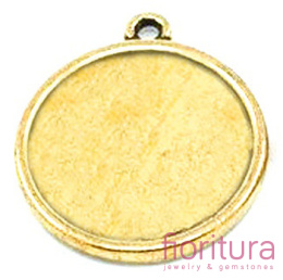 BAZA ZAWIESZKI KOŁO 22MM KOLOR ZŁOTY