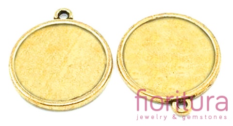 BAZA ZAWIESZKI KOŁO 22MM KOLOR ZŁOTY