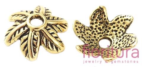 NAKŁADKA 11x10x5MM KOLOR ANTYCZNE ZŁOTO