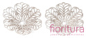 NAKŁADKA FILIGRANOWA AŻUROWA 28X5MM KOLOR STARE SREBRO