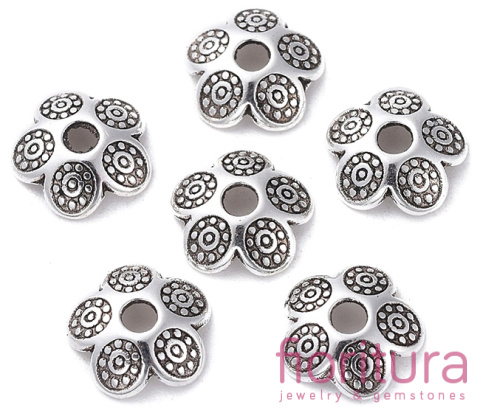 NAKŁADKA 8X2MM KOLOR STARE SREBRO