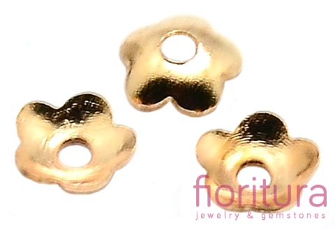 NAKŁADKA KWIATEK 4x1MM KOLOR ZŁOTY