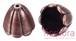 NAKŁADKA STOŻEK 18X15,5MM KOLOR MIEDZIANY