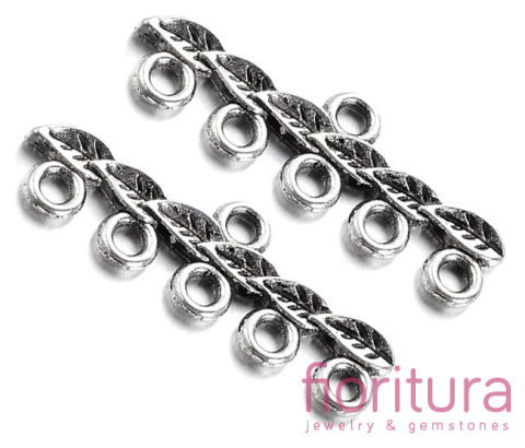 ROZDZIELACZ NA PIĘĆ 10x26x2MM KOLOR STARE SREBRO