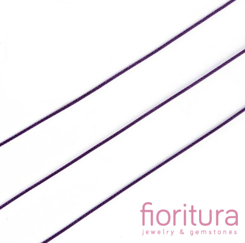 SZNUREK JUBILERSKI NYLONOWY 1MM KOLOR BLUE VIOLET