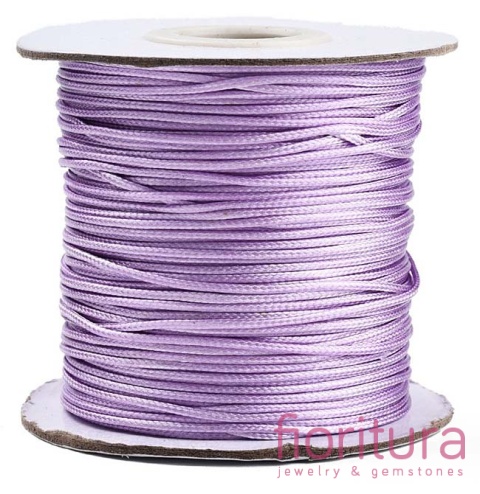 SZNUREK JUBILERSKI NYLONOWY 1MM KOLOR PLUM