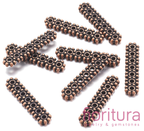 ROZDZIELACZ NA SIEDEM 23x5x2MM KOLOR MIEDZIANY