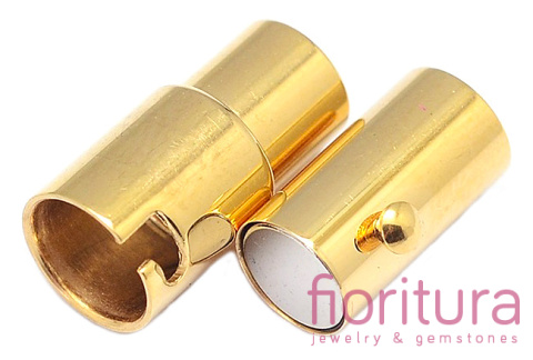 ZAPIĘCIE MAGNETYCZNE DO WKLEJANIA Z BLOKADĄ KOLUMNA 4MM STAL NIERDZEWNA PLATEROWANA