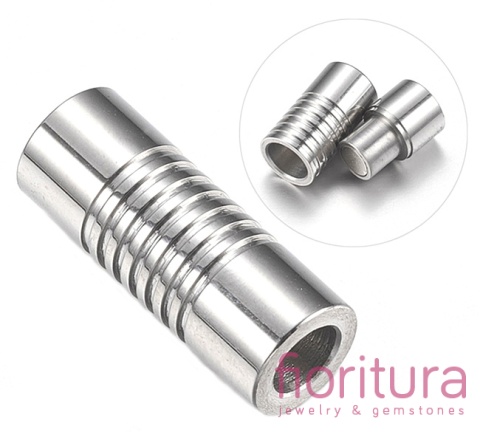 ZAPIĘCIE MAGNETYCZNE DO WKLEJANIA KOLUMNA 4MM STAL NIERDZEWNA