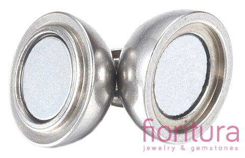 ZAPIĘCIE MAGNETYCZNE KULA 14x8MM STAL NIERDZEWNA