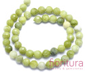 KAMIEŃ NATURALNY JADEIT TAJWAŃSKI KULA FASETOWANA 8MM SZNUR