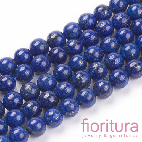 KAMIEŃ NATURALNY LAPIS LAZULI KULA 8MM SZNUR