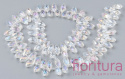 KORALIKI KRYSZTAŁOWE KROPLA FASETOWANA 13x6MM KOLOR CRYSTAL AB