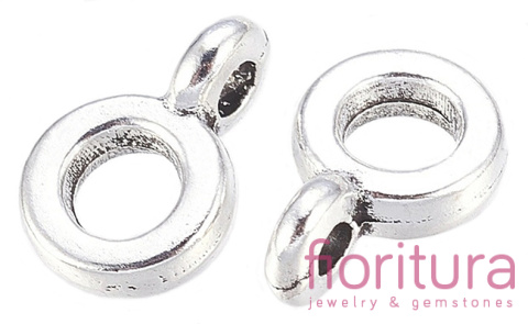 KRAWATKA DO ZAWIESZEK 6,5X2MM KOLOR SREBRNY