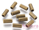 PRZEKŁADKA RURKA GŁADKA 11,5x5MM KOLOR STARE ZŁOTO