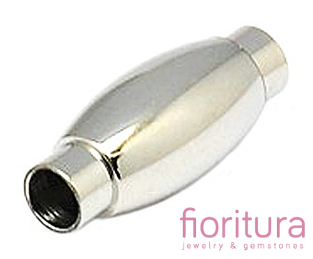 ZAPIĘCIE MAGNETYCZNE DO WKLEJANIA OWAL 3MM STAL NIERDZEWNA