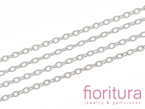 ŁAŃCUSZEK ANKER 4x3MM KOLOR STARE SREBRO