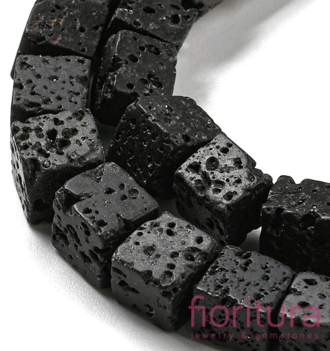 KAMIEŃ NATURALNY LAWA WULKANICZNA KOSTKA NIEREGULARNA 6-6,5x6-5,5x6-6,5MM