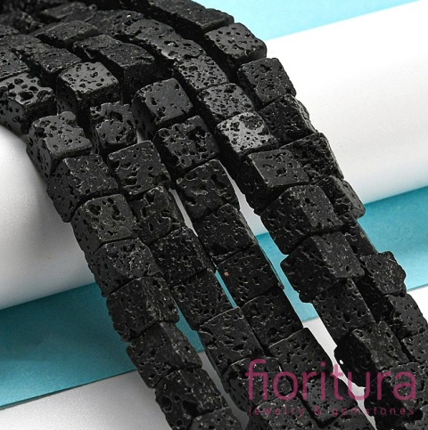 KAMIEŃ NATURALNY LAWA WULKANICZNA KOSTKA NIEREGULARNA 6-6,5x6-5,5x6-6,5MM